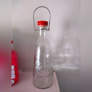 Bottle with handle decorative bottle